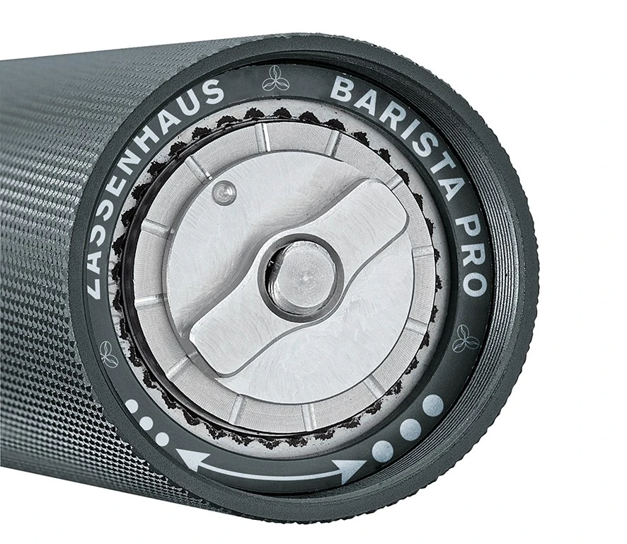 Zassenhaus BARISTA PRO Handmühle Schwarz 4 Zassenhaus BARISTA PRO Handmühle Schwarz – Bild 2