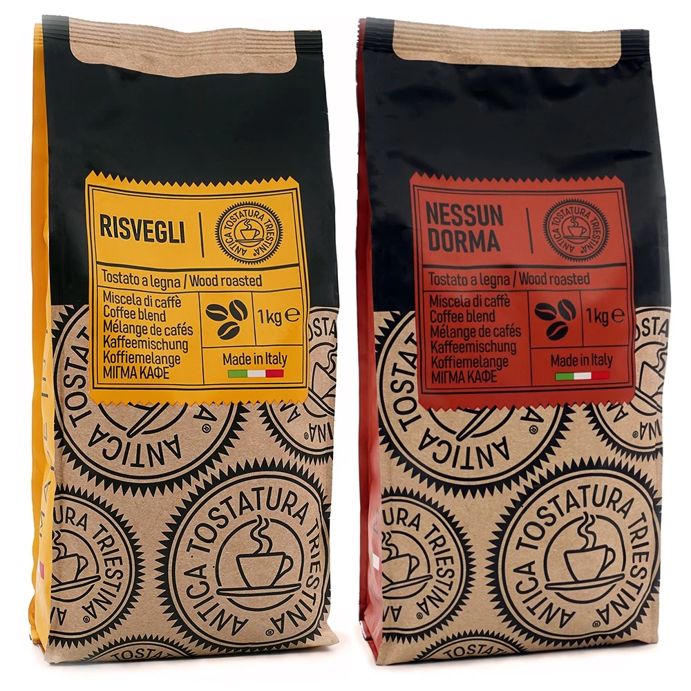 ATT Caffè Wach-Paket, Bohne 2 X 1 Kg 3 ATT Caffè Wach-Paket, Bohne 2 X 1 Kg