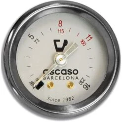 Ascaso Steel Uno PID, Espressomaschine Schwarz -Feine Bohne Store Ascaso Steel Manometer 1280x1280 3