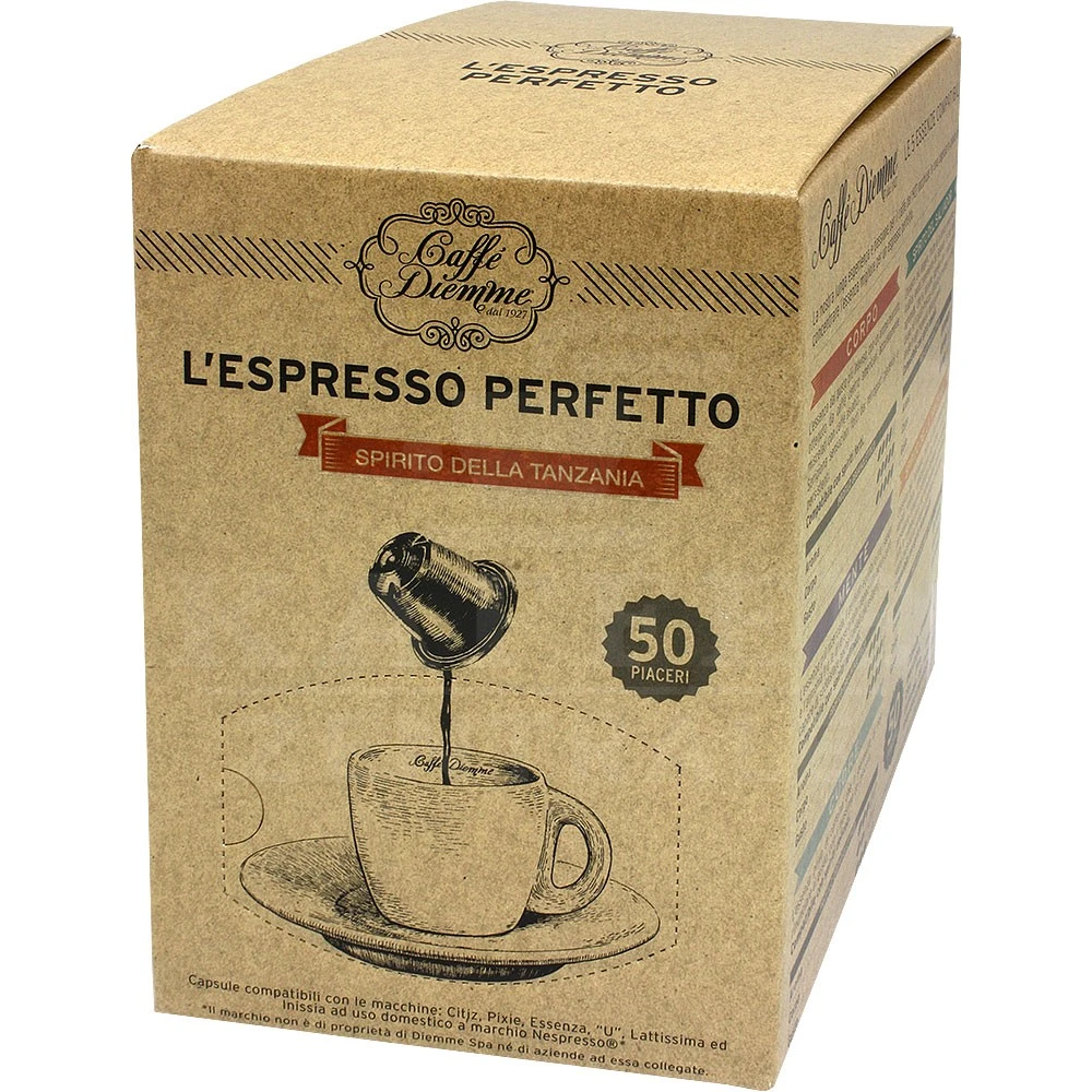 Diemme Spirito, Kapseln NES 3 Diemme Spirito, Kapseln NES