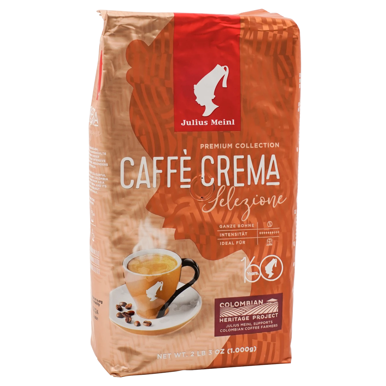 Julius Meinl Caffè Crema Selezione, 1 Kg Bohne UTZ 3 Julius Meinl Caffè Crema Selezione, 1 Kg Bohne UTZ