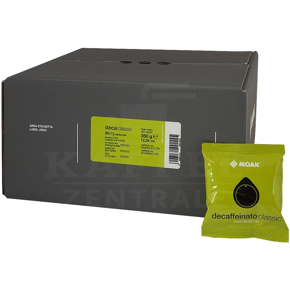 Moak Decaffeinato, Pads 3 Moak Decaffeinato, Pads