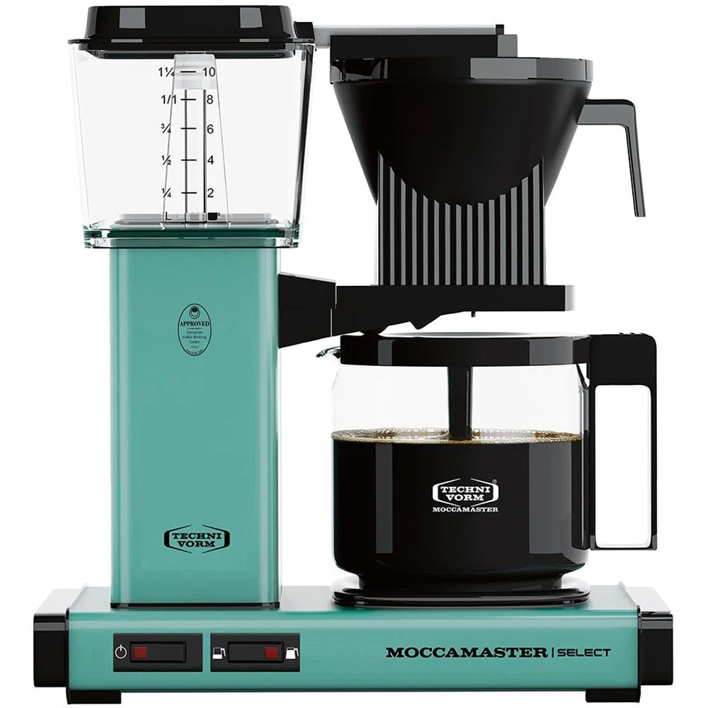 Moccamaster KBG Select, Turquoise 3 Moccamaster KBG Select, Turquoise