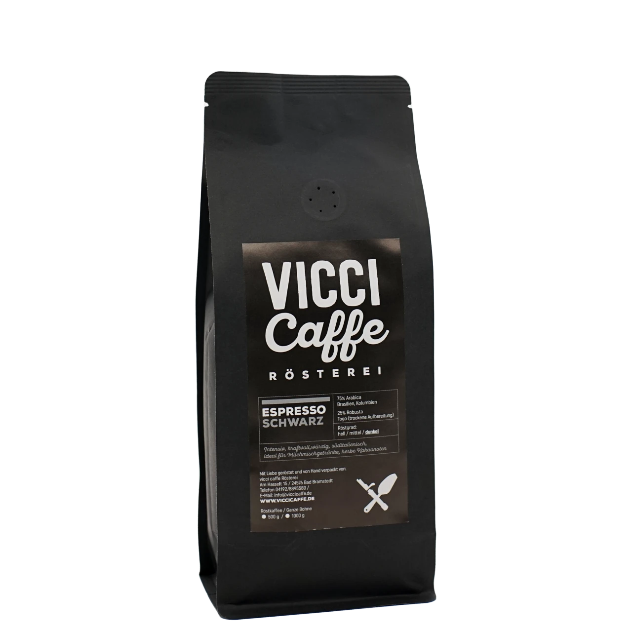 Vicci SCHWARZ, Bohne 500 G 3 Vicci SCHWARZ, Bohne 500 G